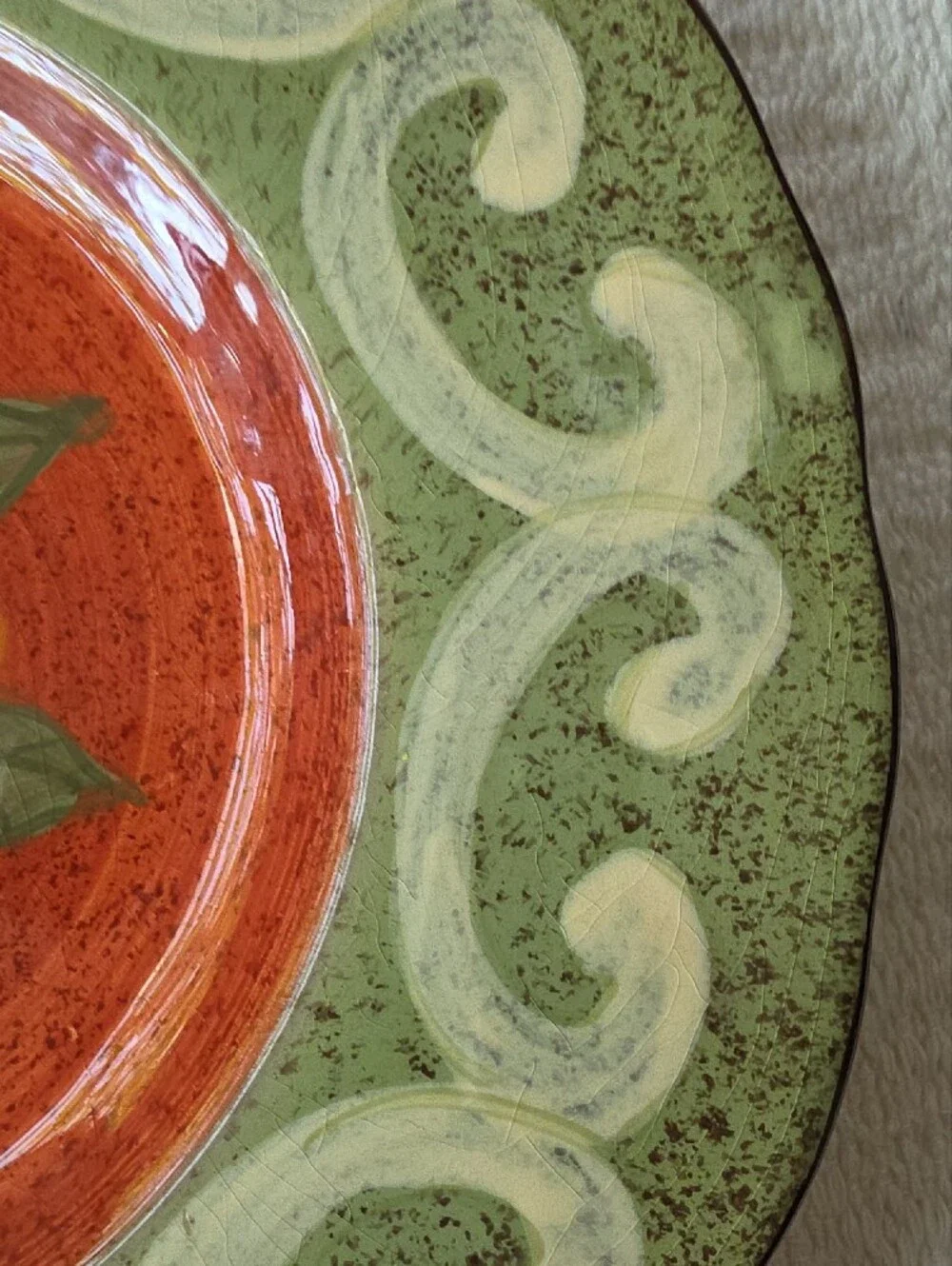 Casa Cristina Home Collection By Cbk Vintage Plate